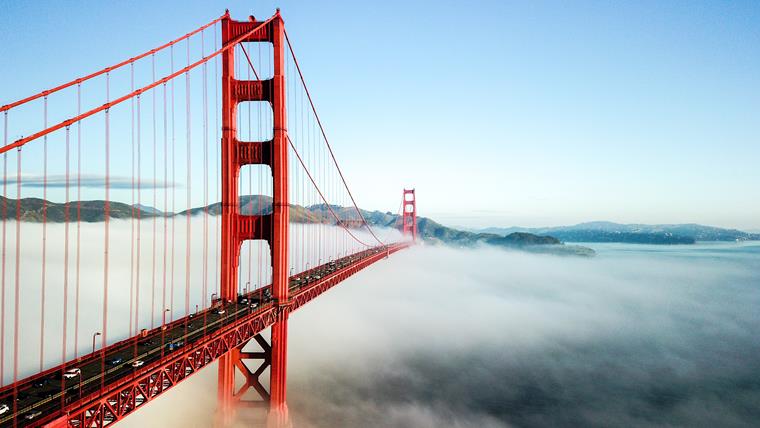 Golden Gate Bridge di San Francisco