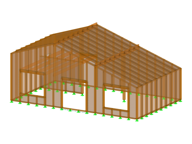 GT 000467 | Progettazione di una casa unifamiliare in legno coibentata