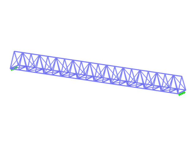 Modello 004672 | Trave reticolare triangolare