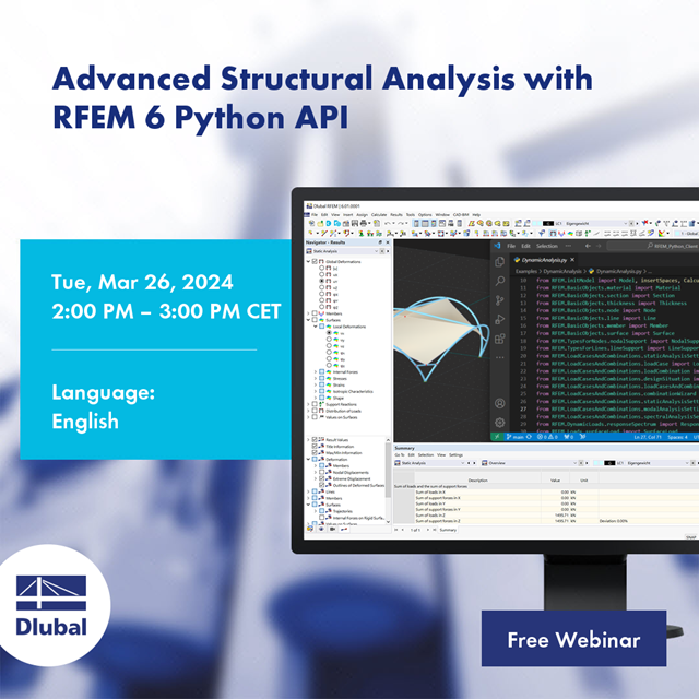 Analisi strutturale avanzata con RFEM 6 Python API