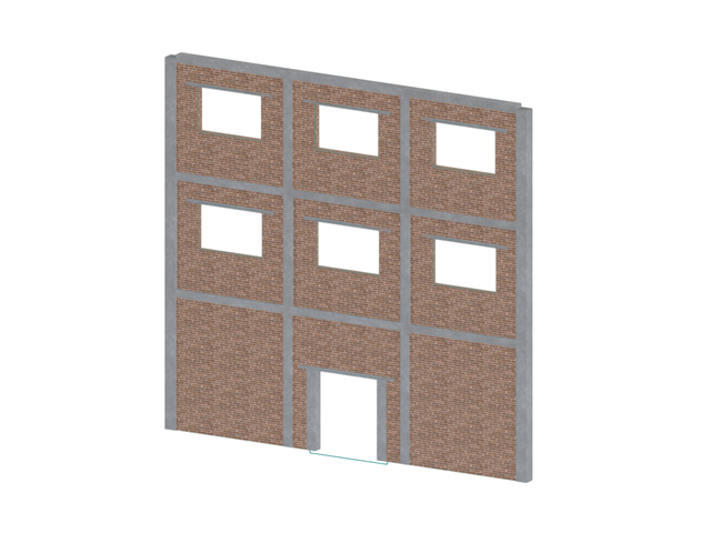 Modello 004782 | Blocco di parete in muratura